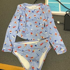 Janie and Jack 2t girls bathing suit